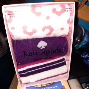 New Kate Spade socks